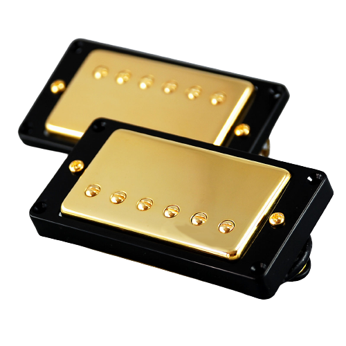 VANSON '57 Alnico II Gold PAF style Humbucker Pickup Set for Gibson, Epiphone etc.