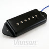 VANSON AlNiCo V Black P90 Dog Ear DE90 Single Coil Pickup Set