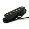VANSON 'Vintage Pro' Alnico V Black Single Coil Neck Pickup for Stratocaster Guitars