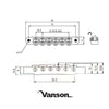 VANSON Gold ABR1 Saddle / Bridge for Gibson Les Paul SG ES Dot Gretsch Guitars