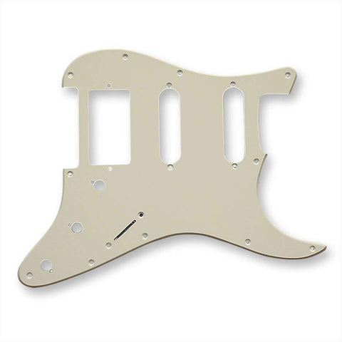 VANSON 1-Ply Vintage White Premium Quality HSS Scratchplate Pickguard DIRECT FIT for USA, MEX Fender Stratocaster