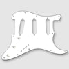 VANSON 3-Ply White Premium Quality SSS Scratchplate Pickguard DIRECT FIT for USA, MEX Fender, Stratocaster