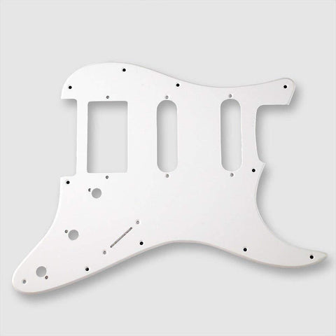 VANSON 1-Ply White Premium Quality HSS Scratchplate Pickguard DIRECT FIT for USA, MEX Fender Stratocaster