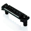 VANSON Black Wrap-around Combination Bridge for Les Paul Junior / Jnr, Melody Makers, Badass etc.