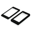 VANSON Flat Base Black Mounting Ring Set for Epiphone Flat Top SG etc. Humbucker Surround