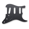 VANSON 1-Ply Matt Black Premium Quality SSS Scratchplate Pickguard DIRECT FIT for USA, MEX Fender, Stratocaster