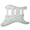 VANSON 3-Ply White Pearl Premium Quality SSS Scratchplate Pickguard DIRECT FIT for USA, MEX Fender Stratocaster