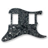 VANSON 3-Ply Black Pearl Premium Quality HH Scratchplate Pickguard DIRECT FIT for USA, MEX Fender Stratocaster