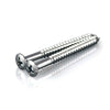 VANSON 2 x High Quality Chrome Tremolo Claw Mounting Screws