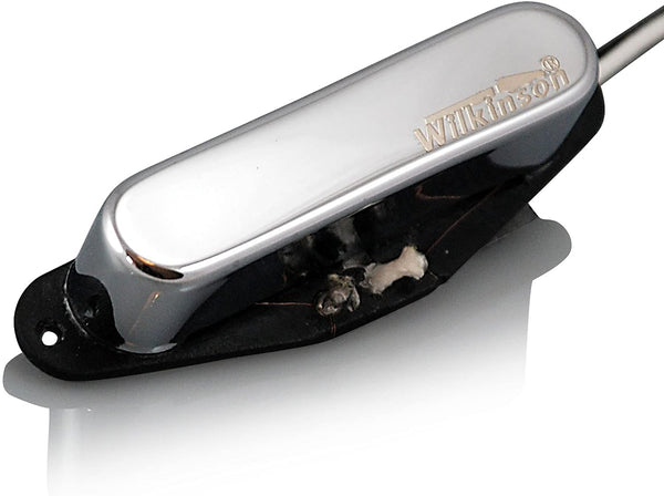 Wilkinson Premium Range WVTN Chrome 60's Vintage Alnico V Polepiece Neck Pickup for Telecaster Guitars