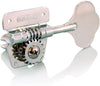 Wilkinson WJBL200 Chrome 20:1 Gear Ratio Tuners / Machine Heads for Fender Jazz Precision Bass