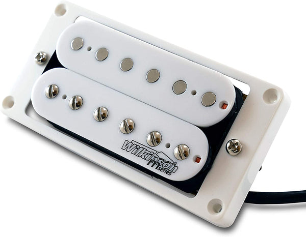 Wilkinson M-Series WOHHB 'HOT' White  Humbucker Bridge Pickup for Gibson, Epiphone etc. (White, Bridge)
