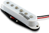 Wilkinson M-Series WOVS White Vintage 60's Staggered Single Coil Middle Pickup for Stratocaster Guitars (Middle, White)