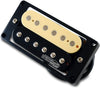 Wilkinson M-Series WOHZB 'HOT' Zebra Humbucker Bridge Pickup for Gibson, Epiphone etc. (Bridge, Black Mounting Ring)