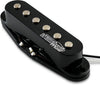 Wilkinson M-Series WOHS 'HOT' Black Single Coil Bridge Pickup for Stratocaster Guitars (Bridge, Black)