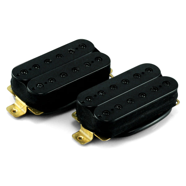 VANSON High Output Black Hex-pole Humbucker Pickup Set for Ibanez, Epiphone, Stratocaster, etc.