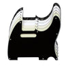 VANSON 3-Ply Black Premium Quality TC1 Scratchplate Pickguard for Squier Telecaster® Type Guitar Projects