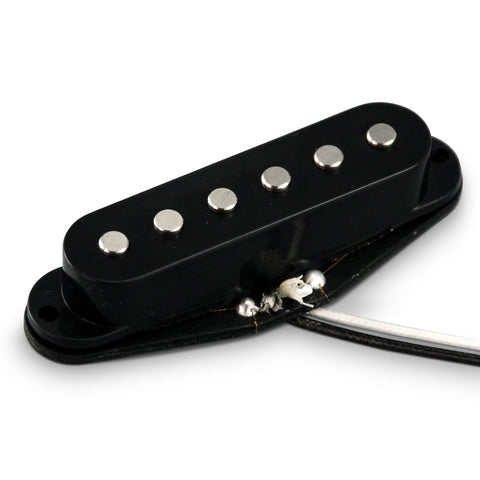 VANSON 'Classic Pro' Alnico V Black Single Coil Middle Pickup for Stratocaster Guitars