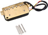 Wilkinson M-Series WOHZB 'HOT' Zebra Humbucker Bridge Pickup for Gibson, Epiphone etc. (Bridge, Ivory Mounting Ring)